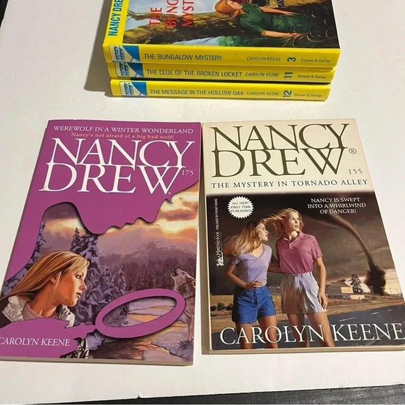 6 Nancy Drew Mystery Stories Books Carolyn Keene 1988-2003 - Picture 2 of 10